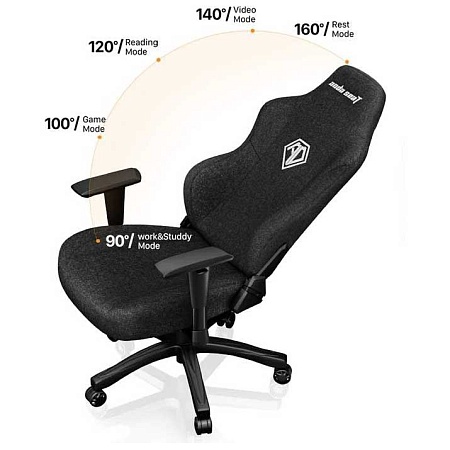 Игровое кресло AndaSeat Phantom 3 Black AD18Y-06-B-F