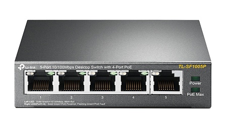 Коммутатор TP-Link TL-SF1005P Коммутатор TP-Link TL-SF1005P