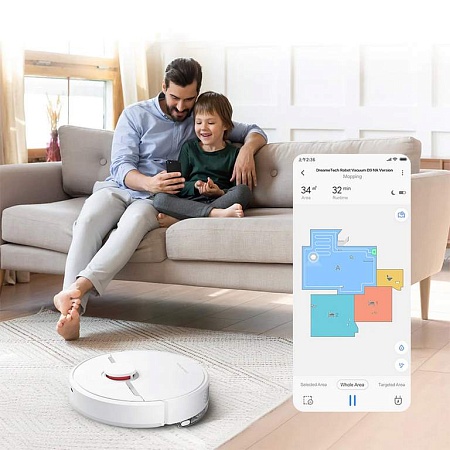 Робот-пылесос Dreame Robot Vacuum D9 Max Белый Робот-пылесос Dreame Robot Vacuum D9 Max Белый