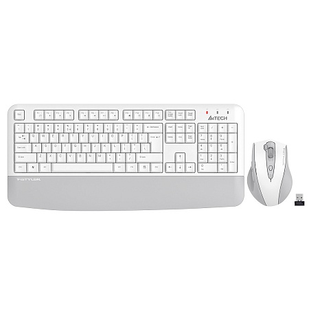 Клавиатура+мышь A4tech Fstyler FG2500SPlus White