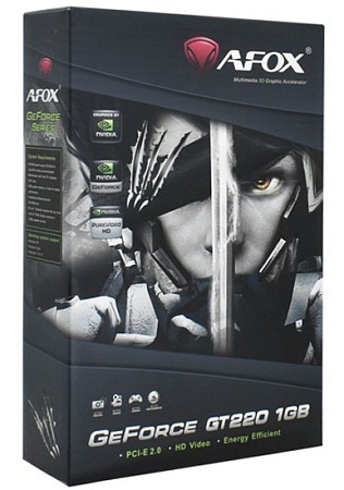 Видеокарта 1 GB Afox GT 220 AF220-1024D3L2