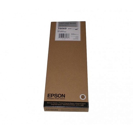 Картридж Epson C13T606900 серый