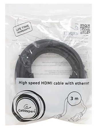 Кабель SVGA, HDMI to HDMI, 3m, Cablexpert CC-HDMI4L-10