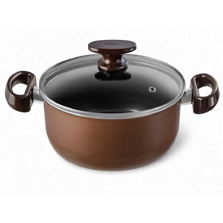 Кастрюля TENDANCE BROWNIE TEFAL 4182322
