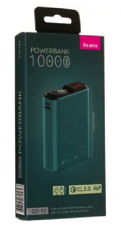 Внешний аккумулятор Olmio QS-10 Мурена
