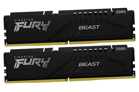 Оперативная память 16 GB kit Kingston Fury Beast KF556C40BBK2-16