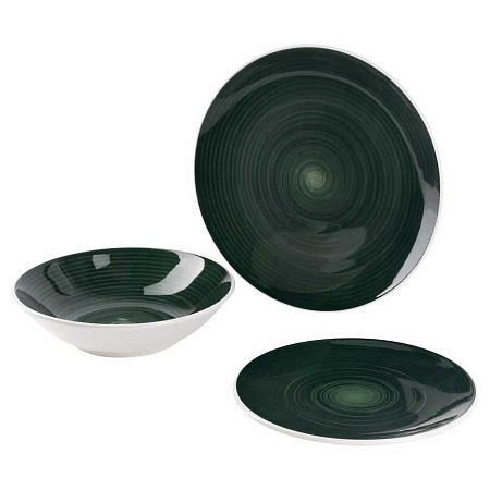 Набор посуды Bergner Classique BG BG-13353-GR зеленый Набор посуды Bergner Classique BG BG-13353-GR зеленый