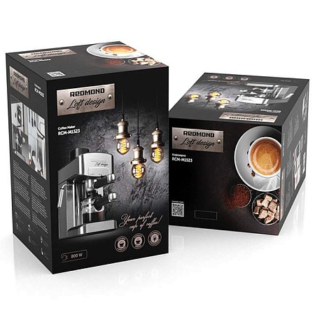 Кофеварка REDMOND RCM-M1523 Черный