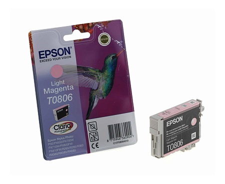 Картридж Epson C13T08064011 пурпурный