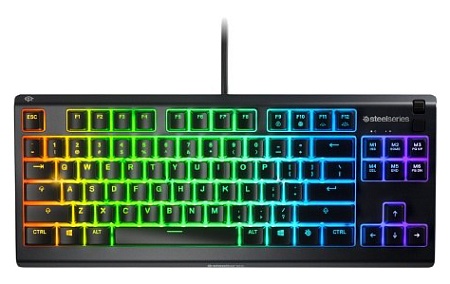 Клавиатура Steelseries Apex 3 TKL RU 64817 черный