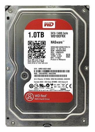 Жесткий диск 1TB WD Red WD10EFRX