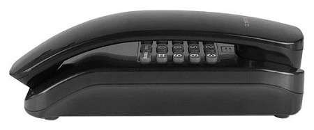 Телефон проводной Texet TX-215 Черный