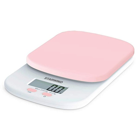 Весы кухонные Starwind SSK2157 розовый