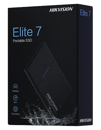 Внешний SSD диск 1000 GB Hikvision HS-ESSD-Elite7 black