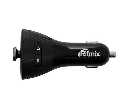 Автомобильный BT/FM модулятор + зарядник Ritmix FMT-B300