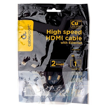 Кабель HDMI to HDMI Cablexpert CCF2-HDMI4-1M