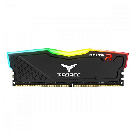 Оперативная память 32GB 3600MHz DDR4 Team Group DELTA RGB PC-28800 CL18 1.35V TF3D432G3600HC18F01 Black