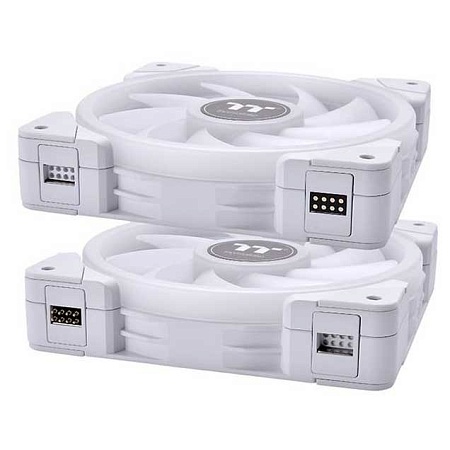 Кулер для корпуса Thermaltake SWAFAN EX12 RGB PC Cooling Fan White (3-Fan Pack) Кулер для корпуса Thermaltake SWAFAN EX12 RGB PC Cooling Fan White (3-Fan Pack)