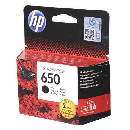 Картридж HP 650 Black Ink HPCZ101A Картридж HP 650 Black Ink HPCZ101A