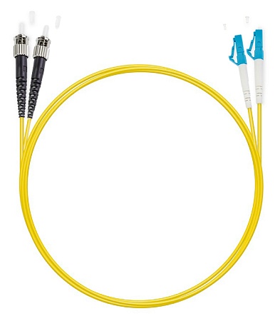 Патч Корд Оптоволоконный LC/UPC-ST/UPC SM 9/125 Duplex 1м