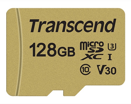 Карта памяти MicroSD 128GB Transcend TS128GUSD500S