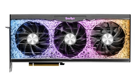 Видеокарта 24Gb PALIT RTX3090Ti GAMEROCK 24G NED309T019SB-1022G