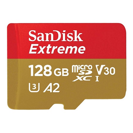 Карта памяти MicroSD 128GB SanDisk Extreme SDSQXA1-128G-GN6AA