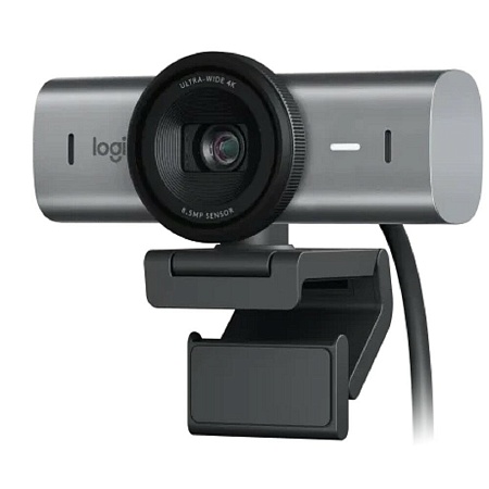Веб-камера LOGITECH MX Brio 4K Ultra HD Webcam - GRAPHITE - 2.4GHZ - EMEA28-935 - B2C