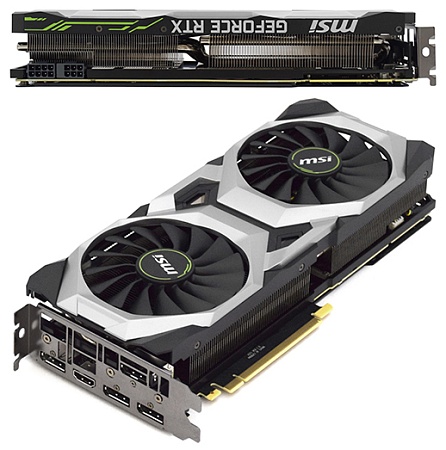 Видеокарта 8 GB MSI RTX 2080 SUPER VENTUS OC