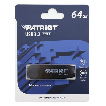 USB-накопитель 64GB Patriot Xporter Core PSF64GXRB3U USB-накопитель 64GB Patriot Xporter Core PSF64GXRB3U