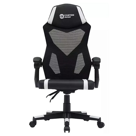 Игровое кресло Canyon Flow MCH01 Mesh Black White