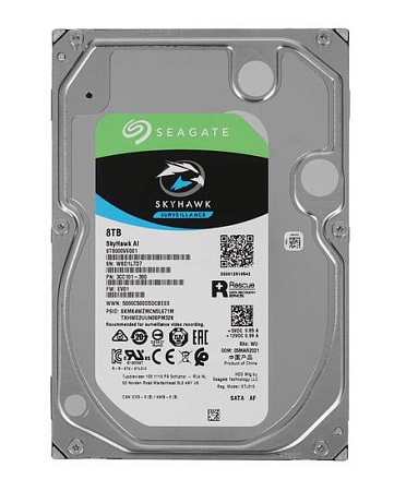Жесткий диск 8Tb Seagate SkyHawk ST8000VE001 Жесткий диск 8Tb Seagate SkyHawk ST8000VE001