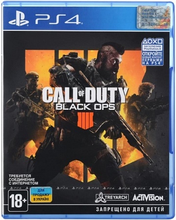Игра PS4 Call of Duty: Black Ops 4 [Blu-Ray диск], Артикул: 88225RU /НИДЕРЛАНДЫ/