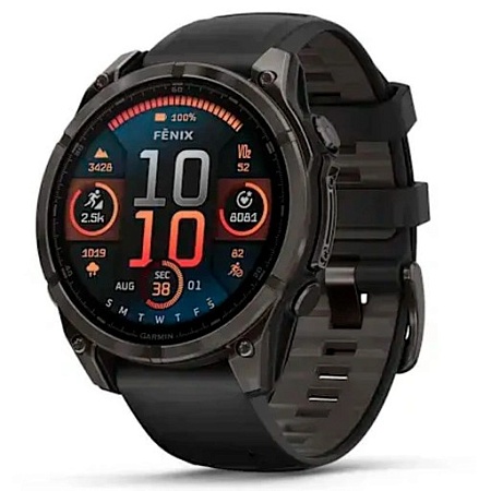 Смарт часы Garmin Fenix 8 47mm сапфир 010-02904-21