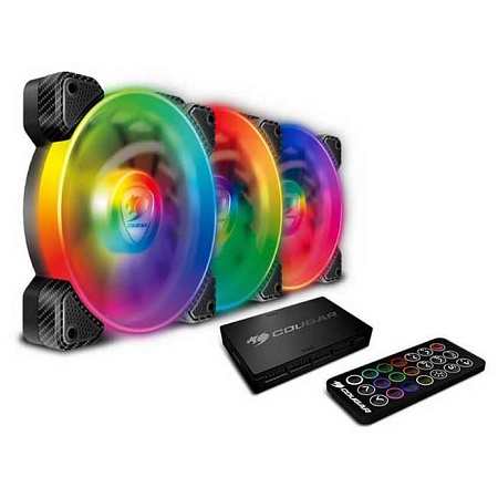 Кулер для корпуса Cougar VORTEX SPB RGB COOLING KIT - 3 в1