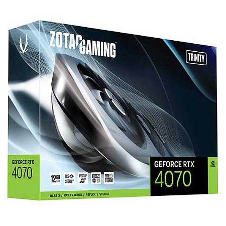 Видеокарта 12 GB ZOTAC GAMING RTX 4070 Trinity ZT-D40700D-10P