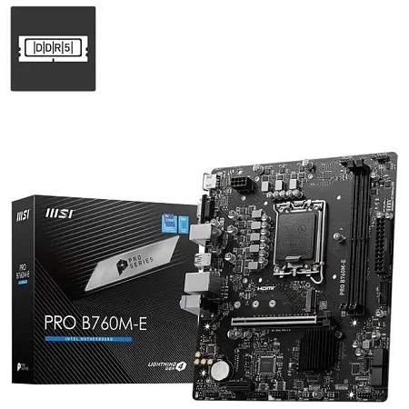 Материнская плата MSI PRO B760M-E D5