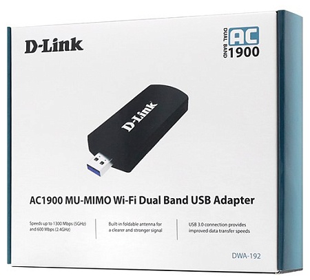 Сетевой адаптер D-Link DWA-192/RU