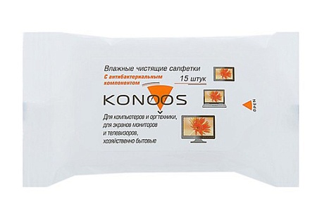 Чистящие салфетки Konoos KSN-15