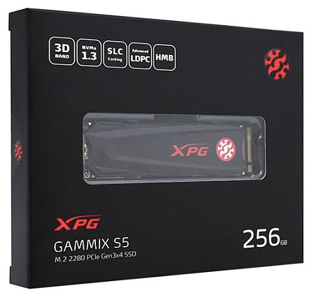 SSD накопитель 256GB ADATA XPG GAMMIX S5 AGAMMIXS5-256GT-C