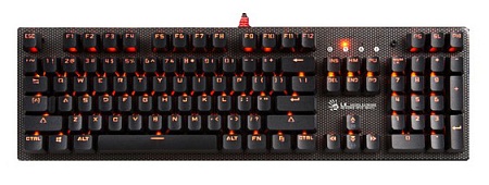 Клавиатура игровая Bloody B800 NetBee Orange LED