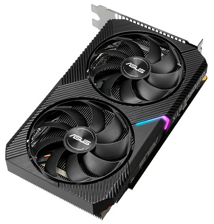 Видеокарта 6GB Asus GTX1660 SUPER DUAL OC MINI DUAL-GTX1660S-O6G-MINI