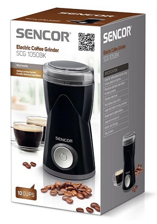 Кофемолка Sencor SCG 1050BK
