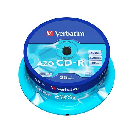 Диск CD-R Verbatim (43352) 700MB 25штук