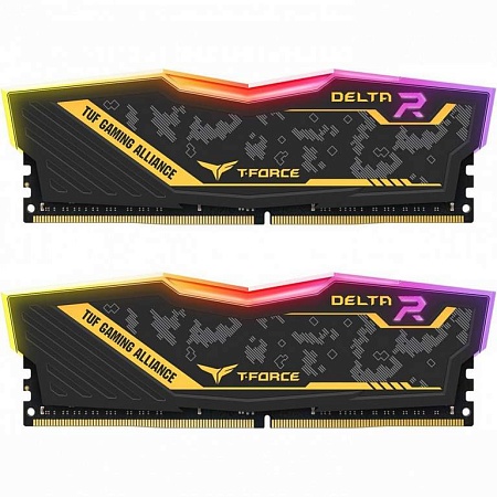Оперативная память 32GB Kit Team Group DELTA TUF RGB TF9D432G3600HC18JDC01
