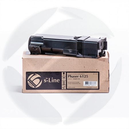 106R01338 Тонер-картридж Phaser 6125 (1k) Black Булат s-Line