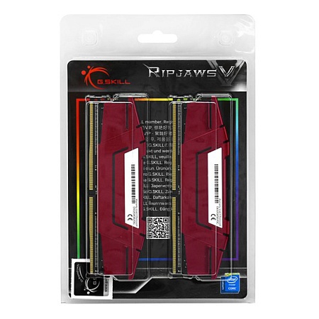 Оперативная память 32 GB kit G.Skill RipJaws V F4-3600C19D-32GVRB