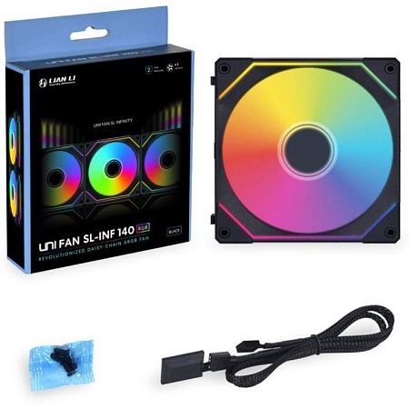 Кулер для корпуса Lian Li UNI FAN SL-INFINITY ARGB Black UF-SLIN140-1B