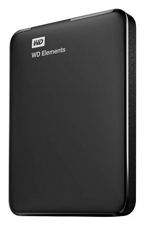 Внешний жесткий диск 5Tb WD Elements Portable WDBU6Y0050BBK-WESN black