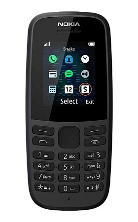 Мобильный телефон Nokia 105 SS TA-1203 Black 16KIGB01A19